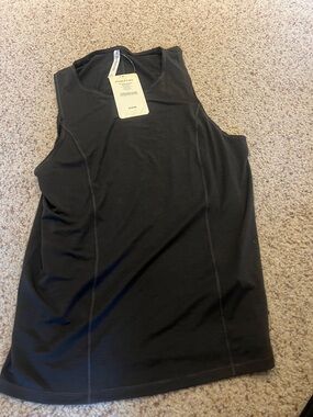 Fabletics Black Wool Base Layer Tank